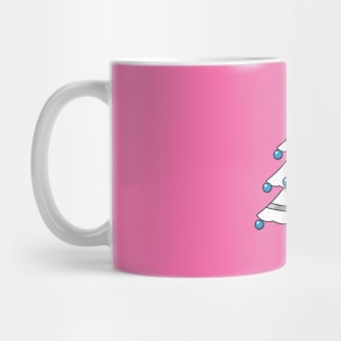 White Christmas Tree Mug